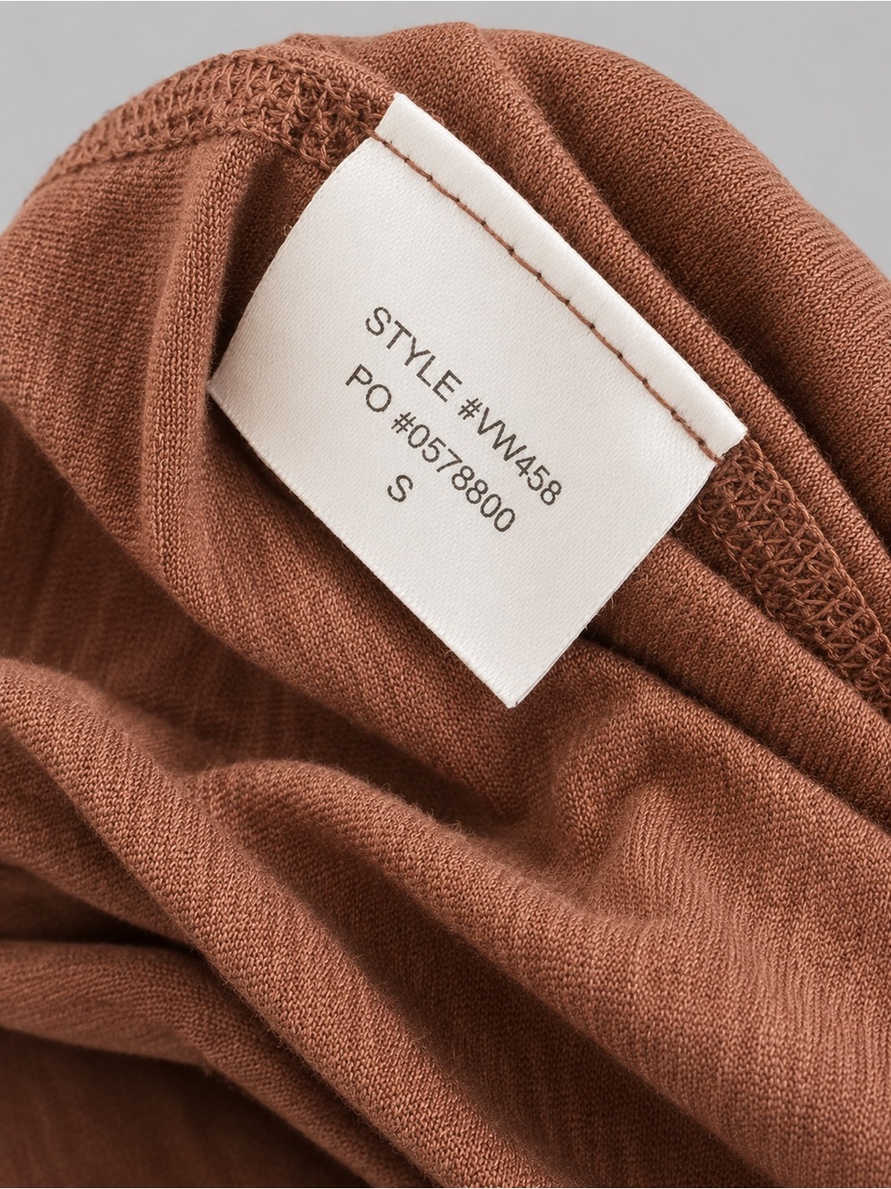 VUORI Lux Harem Jumpsuit VW458 Rust Brown Lounge Activewear - Picture 5 of 6